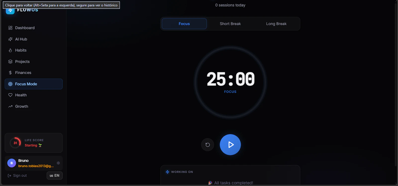 FlowOS screenshot 7