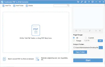 Coolmuster PDF to ePub Converter gallery image