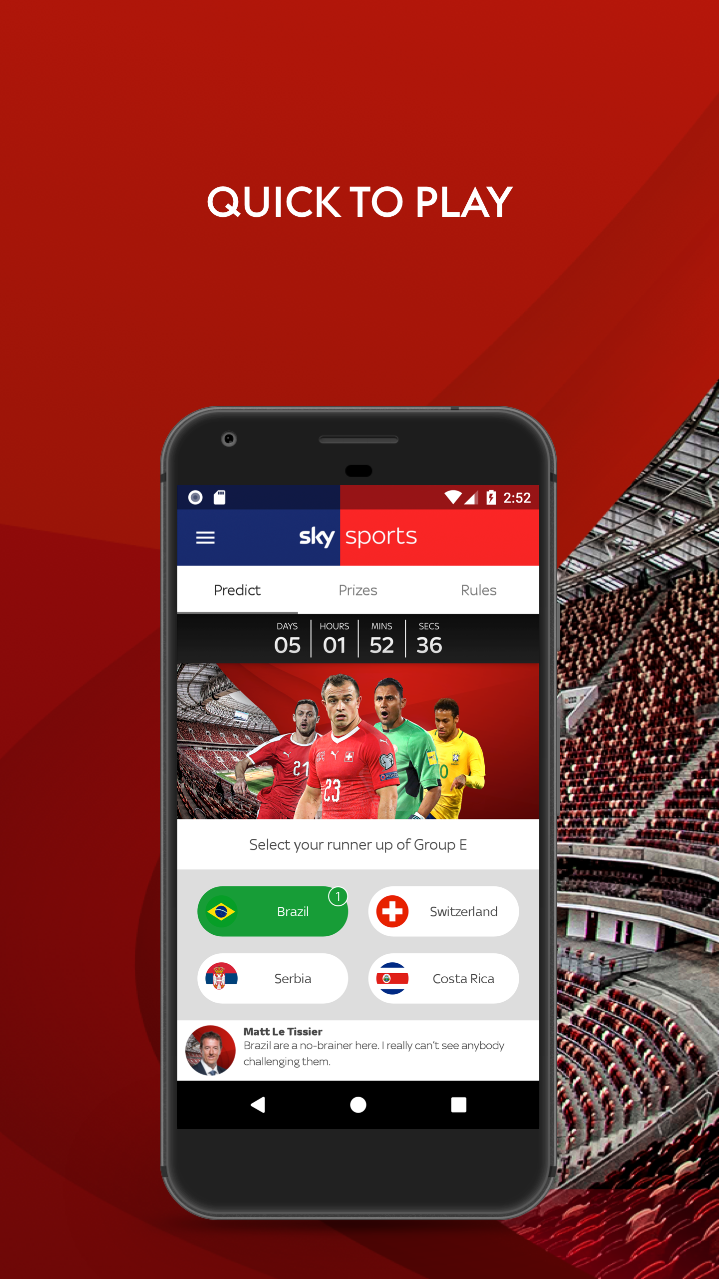 Sky Sports Road To Moscow gallery image