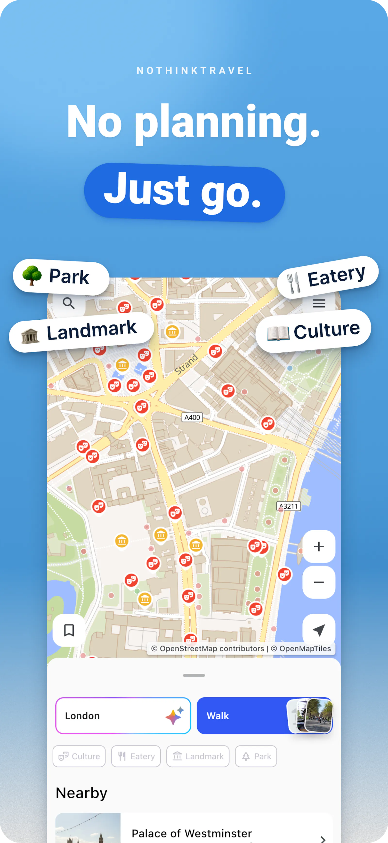 NoThinkTravel screenshot 1