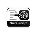 Quick Prompt - Product Hunt launch logo and brand identity