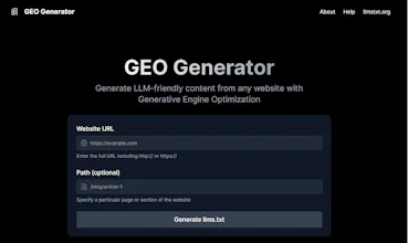 GEO Generator gallery image