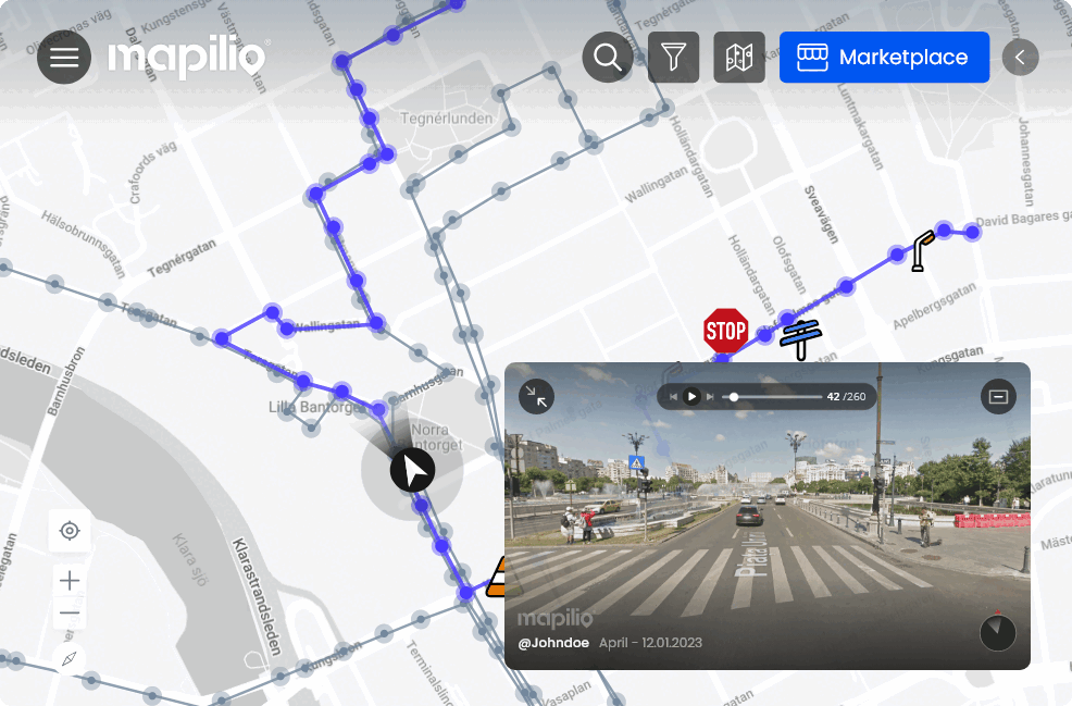 Mapilio - 制作智能地图 /街道级图像媒体7