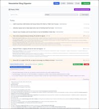Open source newsletter digester gallery image