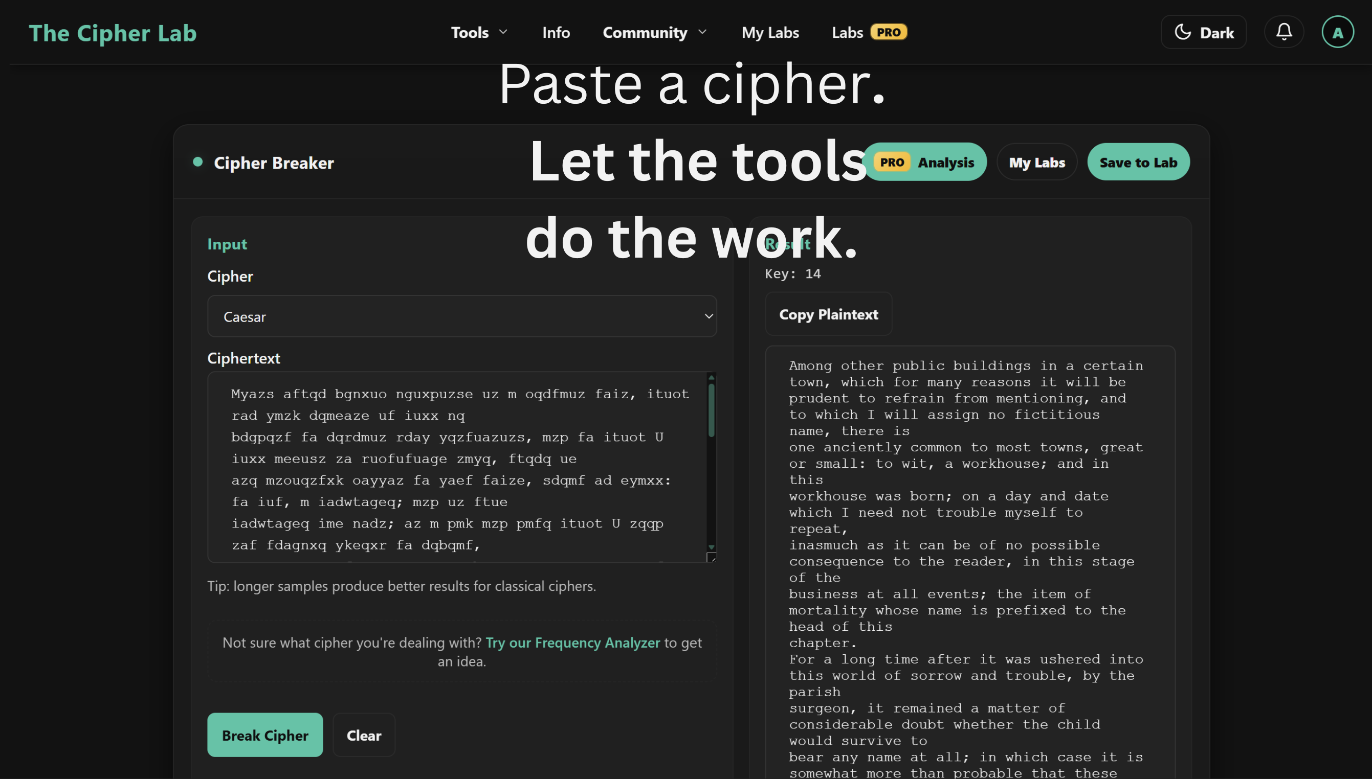 The Cipher Lab gallery image
