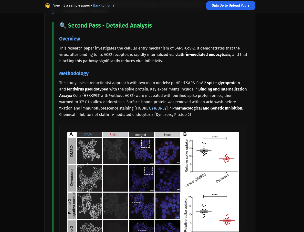 PaperSplain - Main product screenshot demonstrating key features and user interface