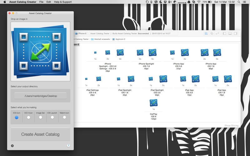 Asset Catalog Creator gallery image