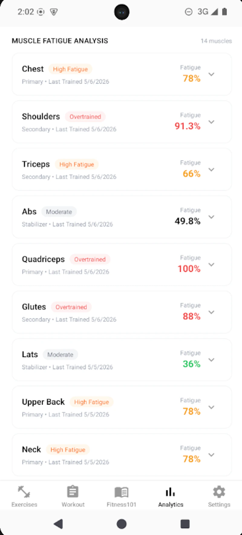 Hayal Fitness App screenshot 19