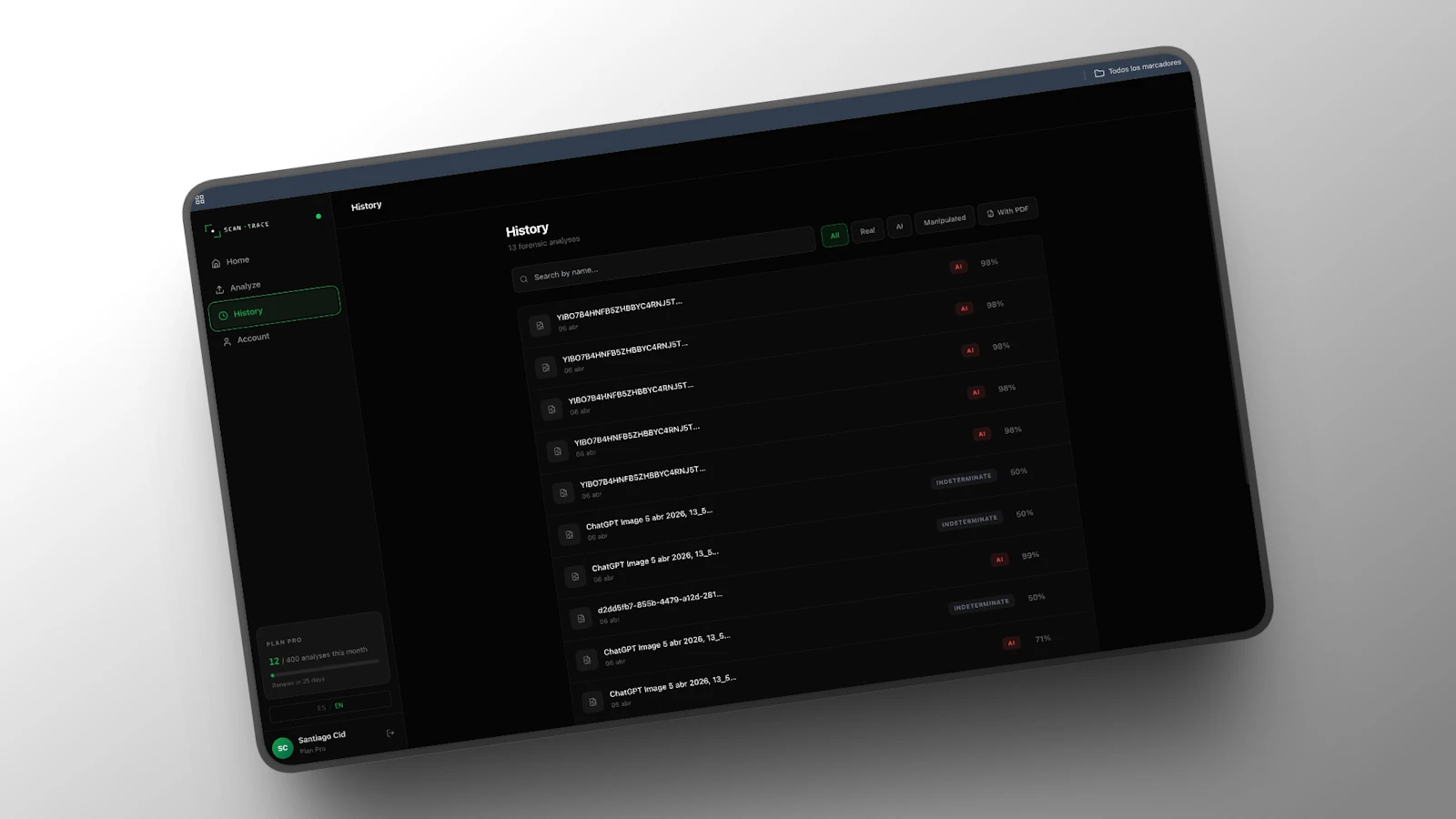 ScanTrace screenshot 9