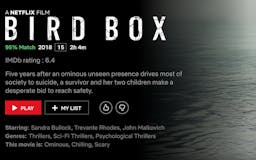 IMDb ratings on Netflix media 1