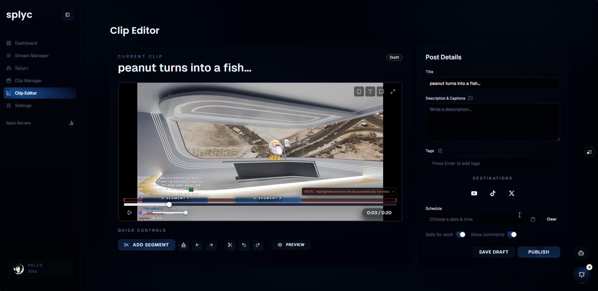 Splyc - Screenshot 5 showing product features and functionality