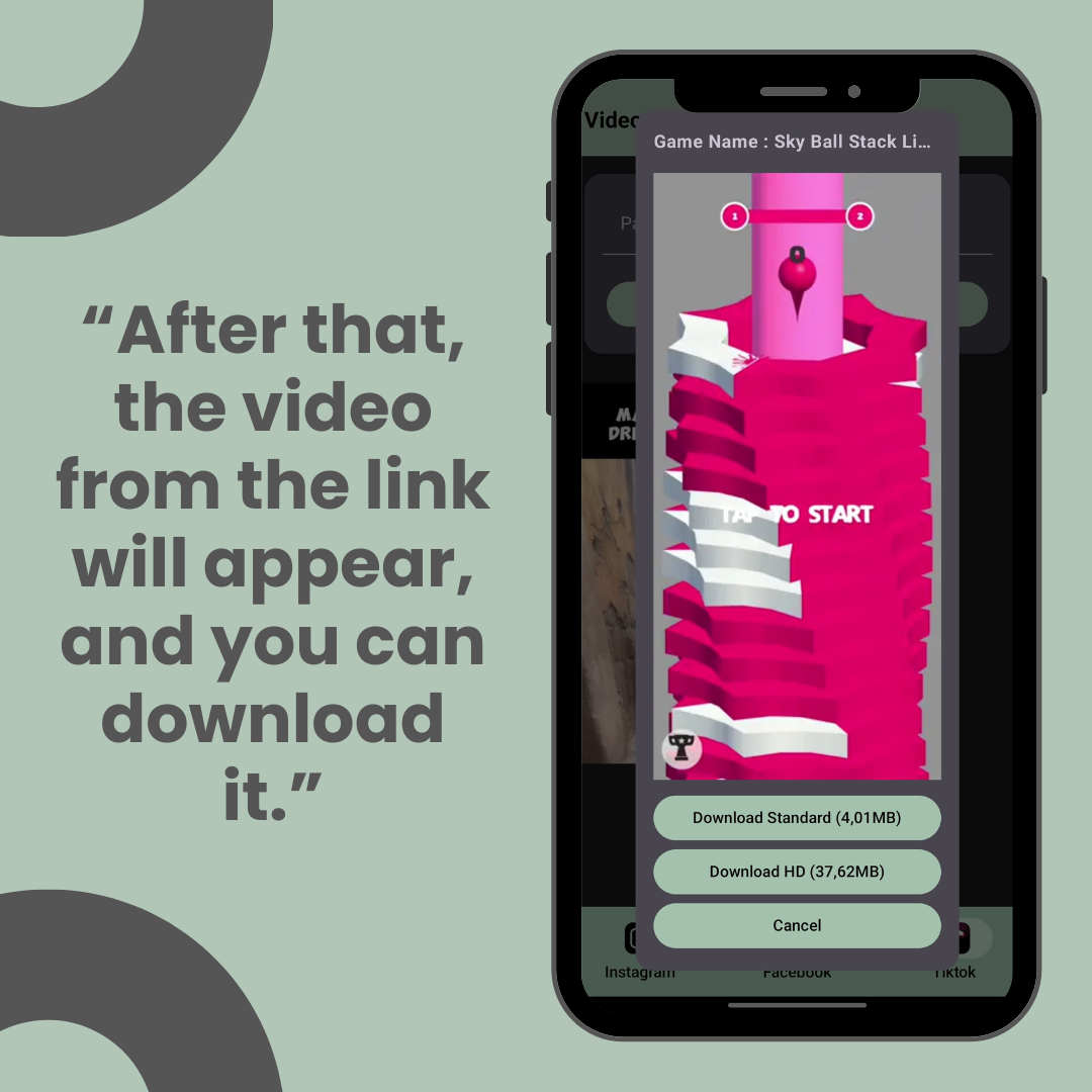 ビデオセーバー：Insta、FB、Tiktok media 6