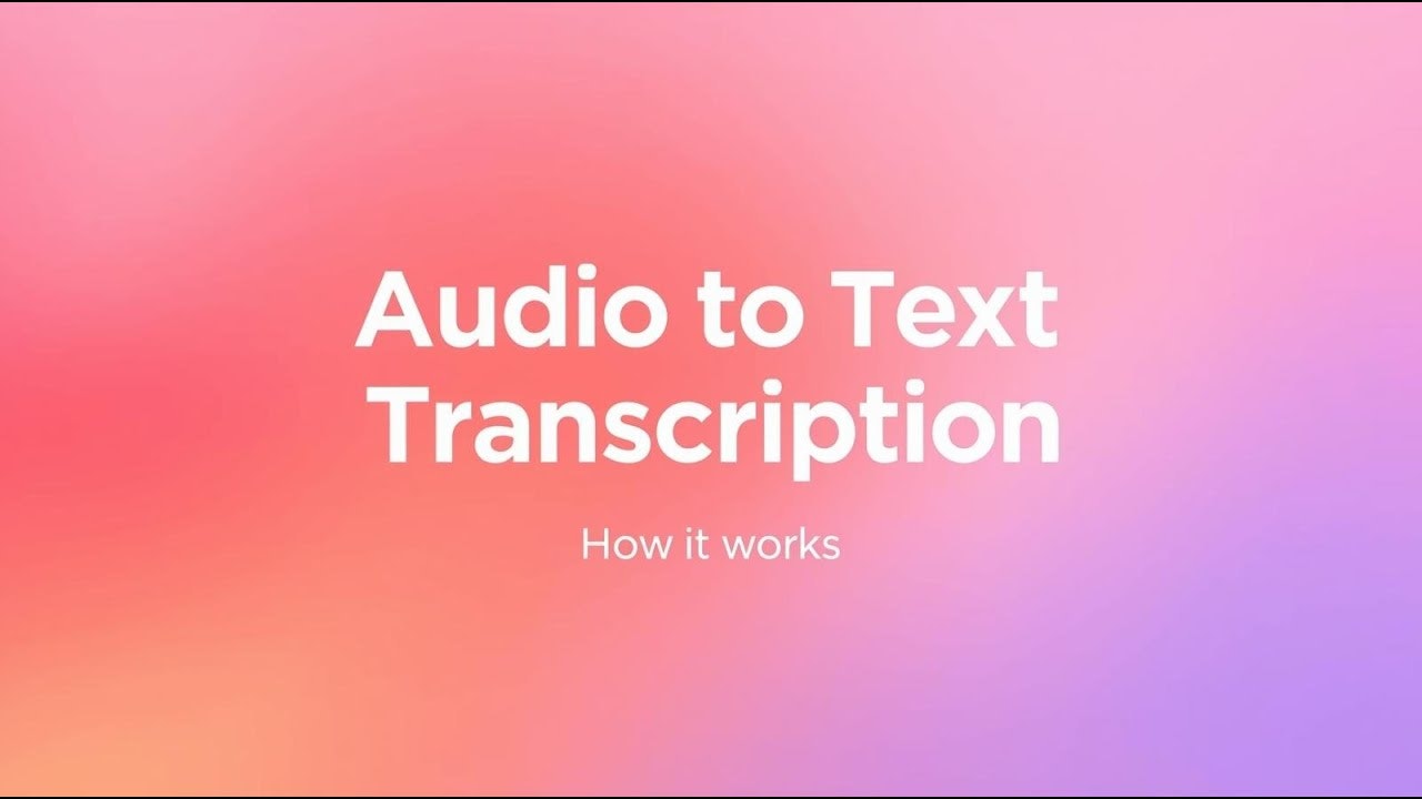 Audio To Text Transcription gallery image