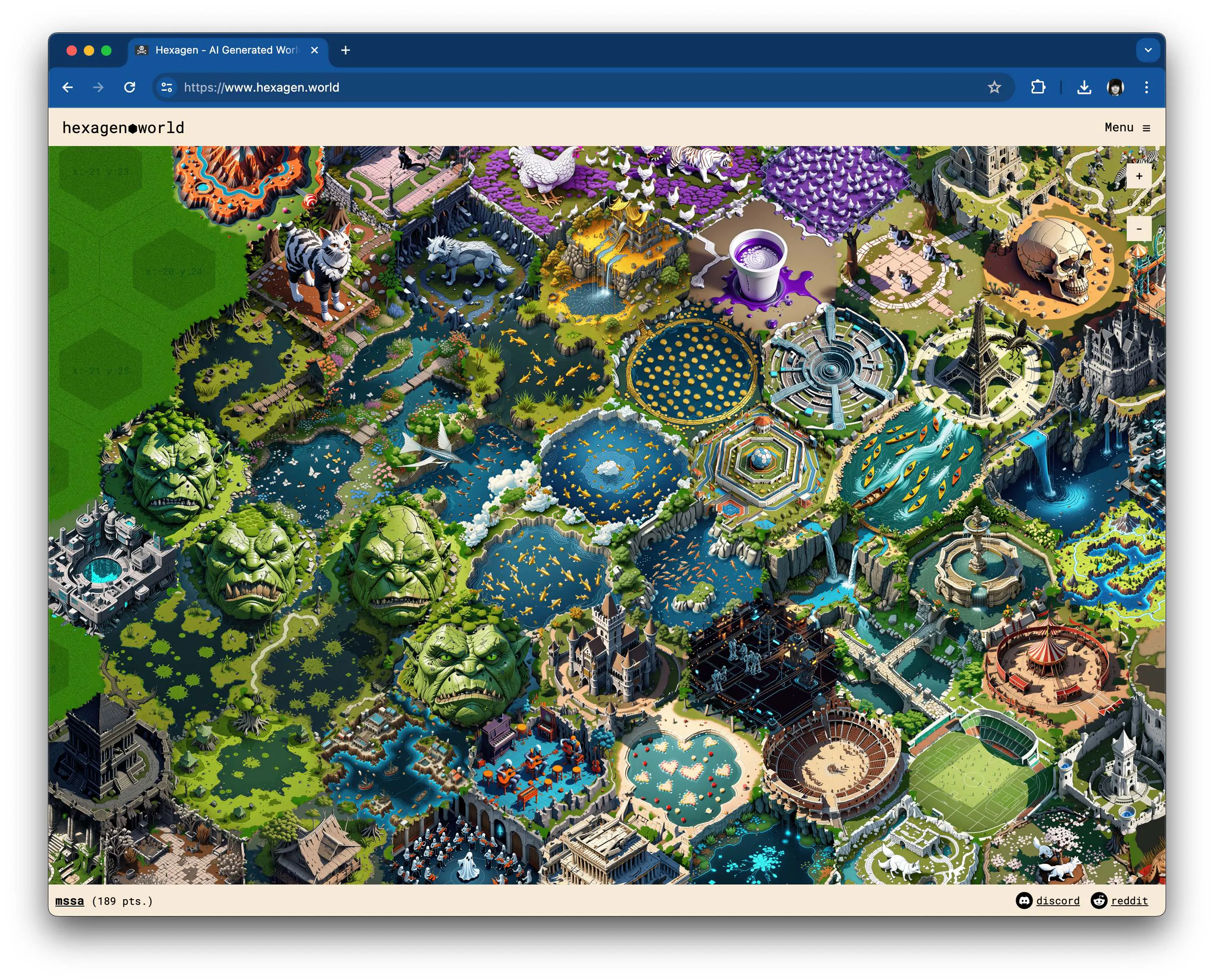 Collectively AI Generated Game World gallery image