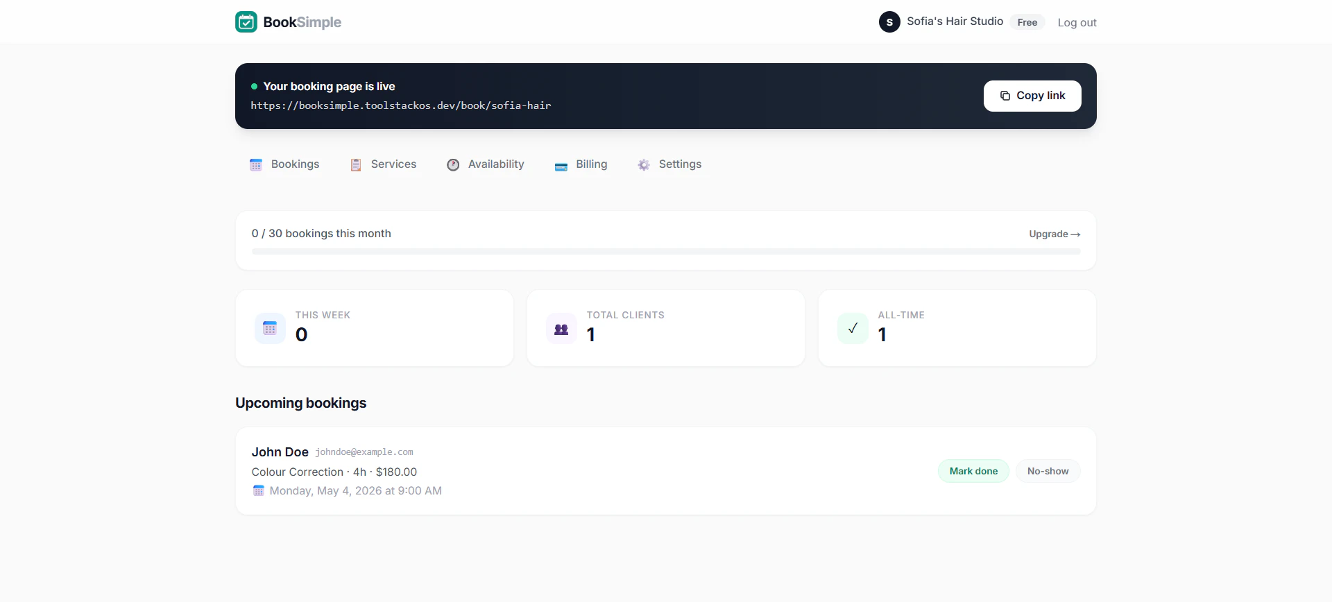 BookSimple screenshot 4