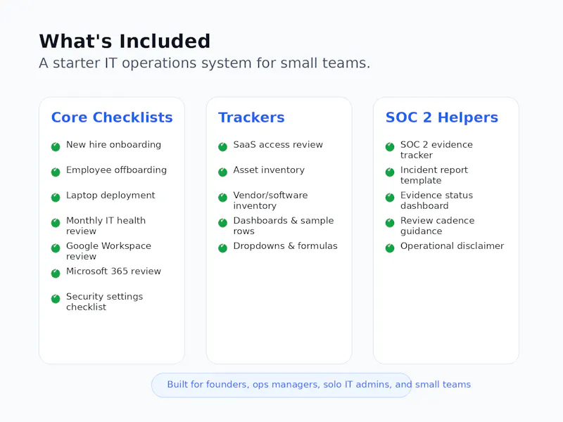 Startup IT Admin Kit screenshot 1