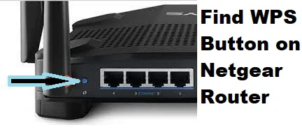 Find WPS Button on Netgear Router