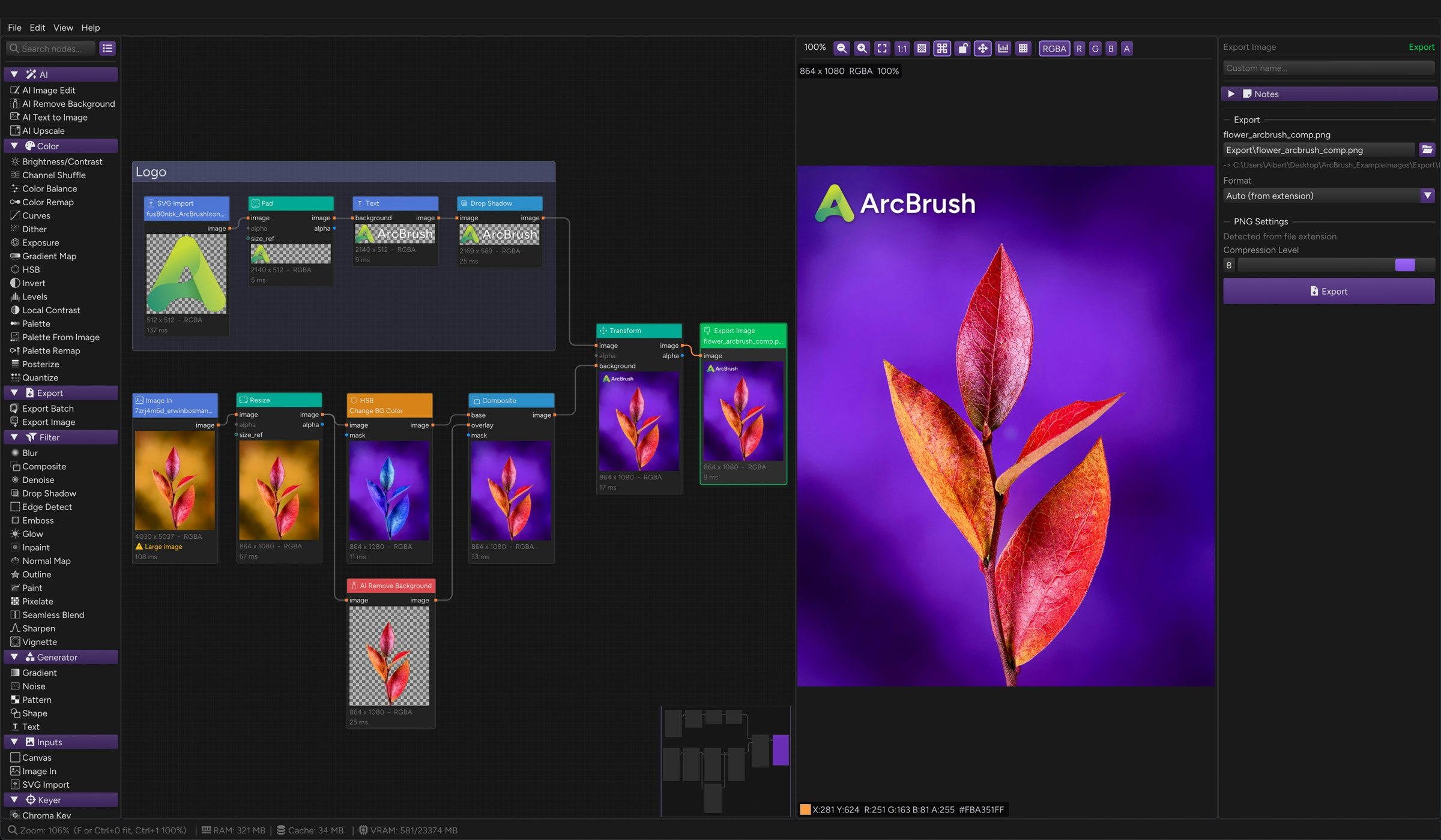 ArcBrush gallery image