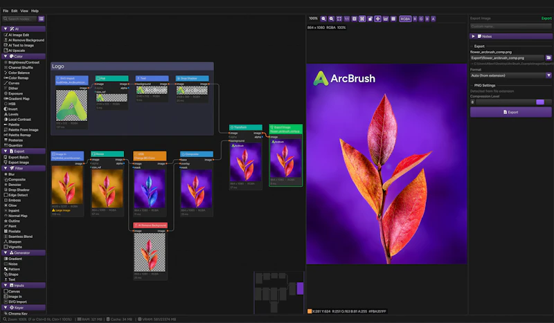 ArcBrush screenshot 4