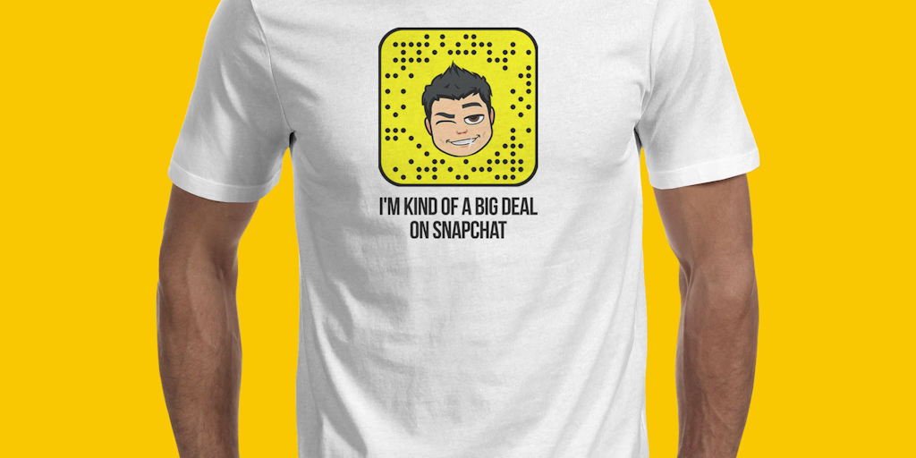 snapchat code shirt