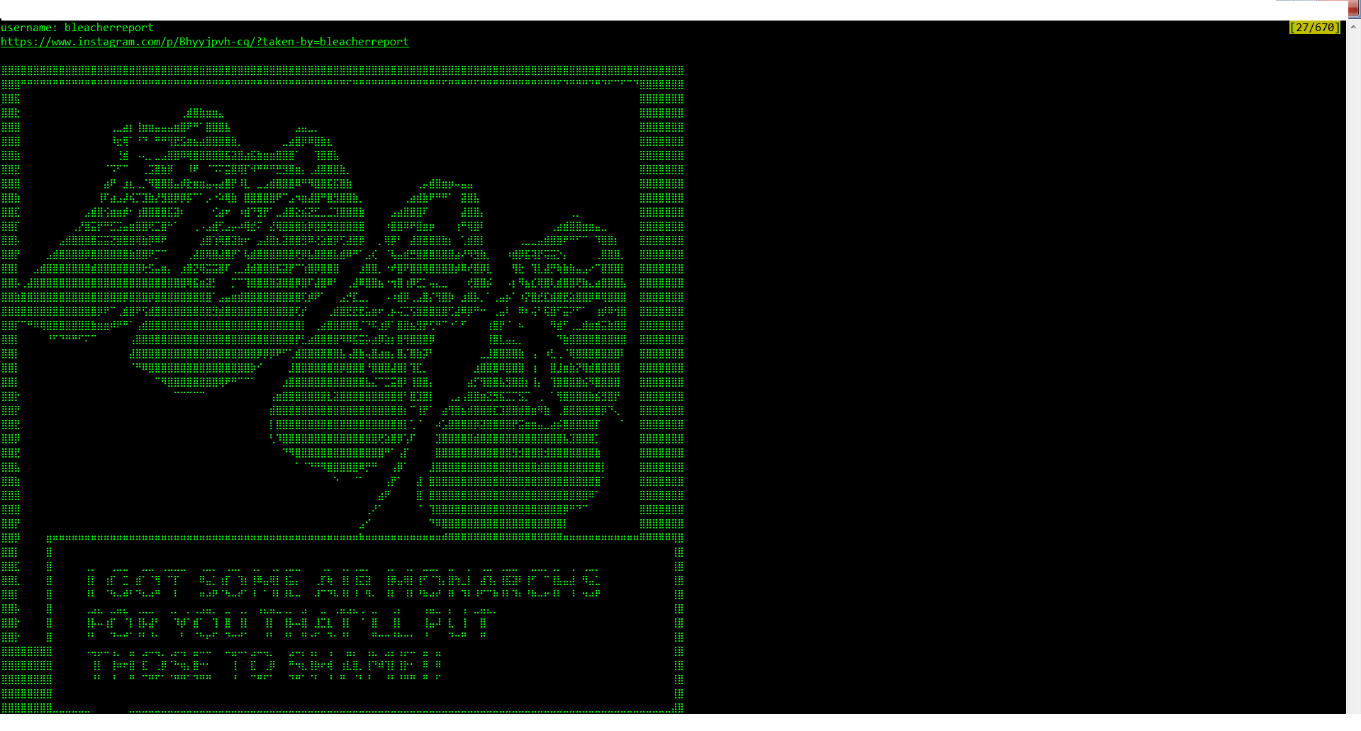 Instagram in Terminal gallery image
