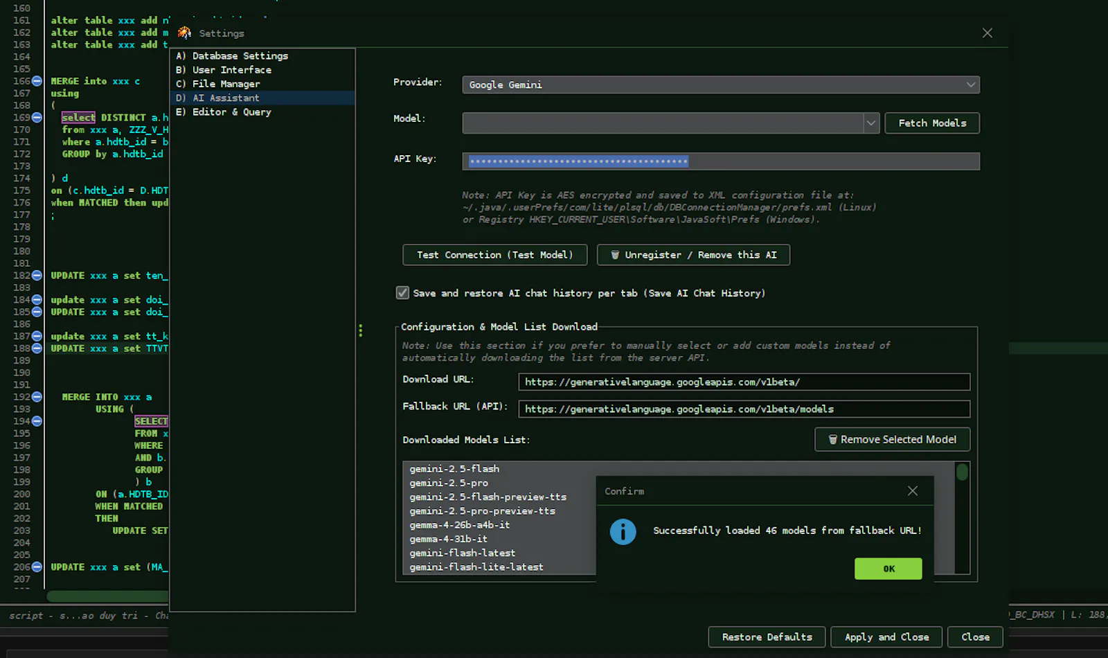 Helios SQL Studio screenshot 5