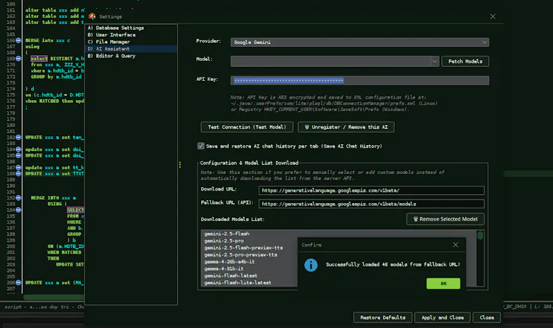 Helios SQL Studio screenshot 5
