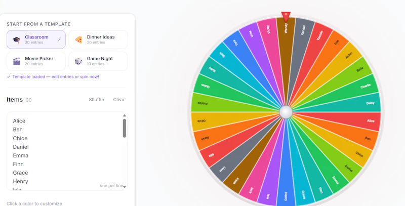 Spin The Choice screenshot 3