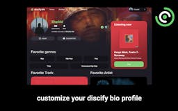 discify bio - extended spotify profiles media 3