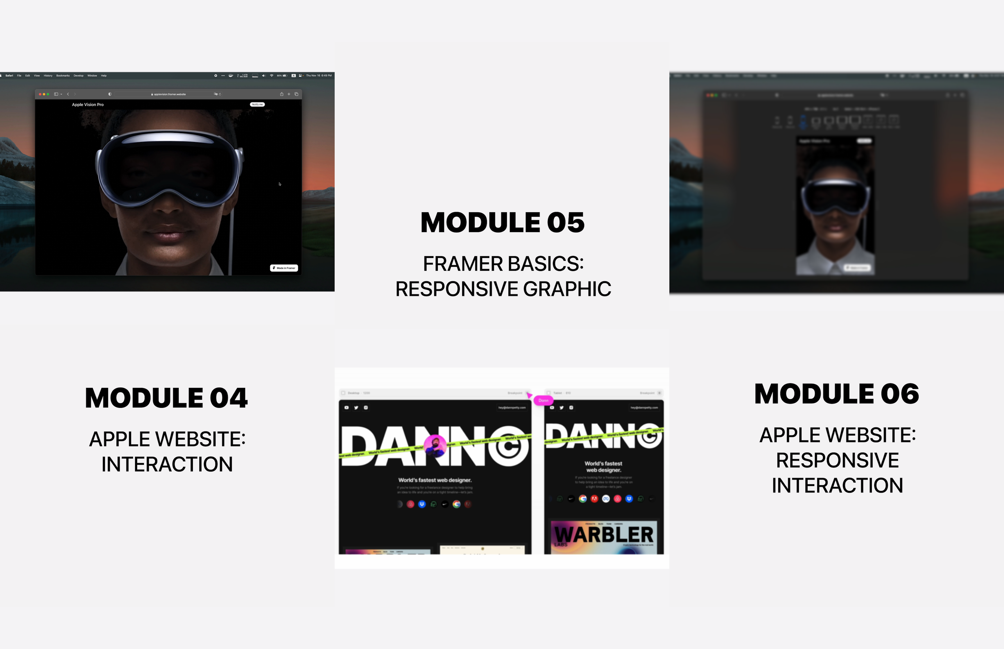 Framer -Kurs: Clone Apple Website - Lernen Sie Framer, indem Sie die Apple -Websites klonen Medien 8
