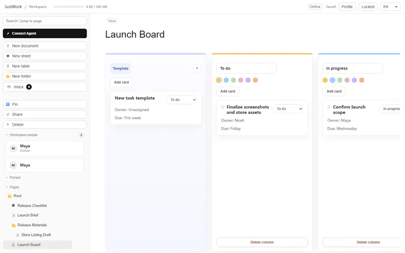 JustWork screenshot 4