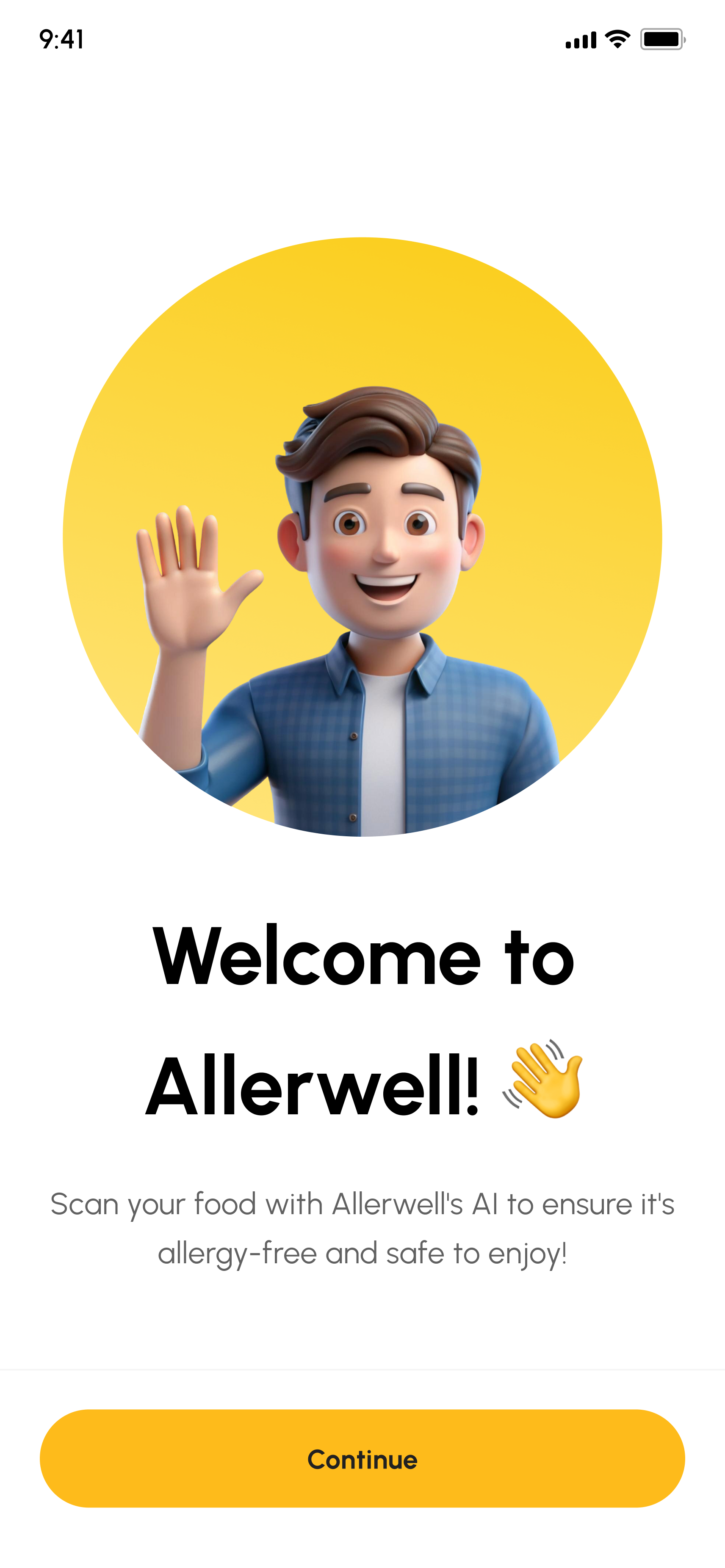 Allerwell - Potansiyel alerjenleri tanımlamak için gıda menülerini tarar. medya 1