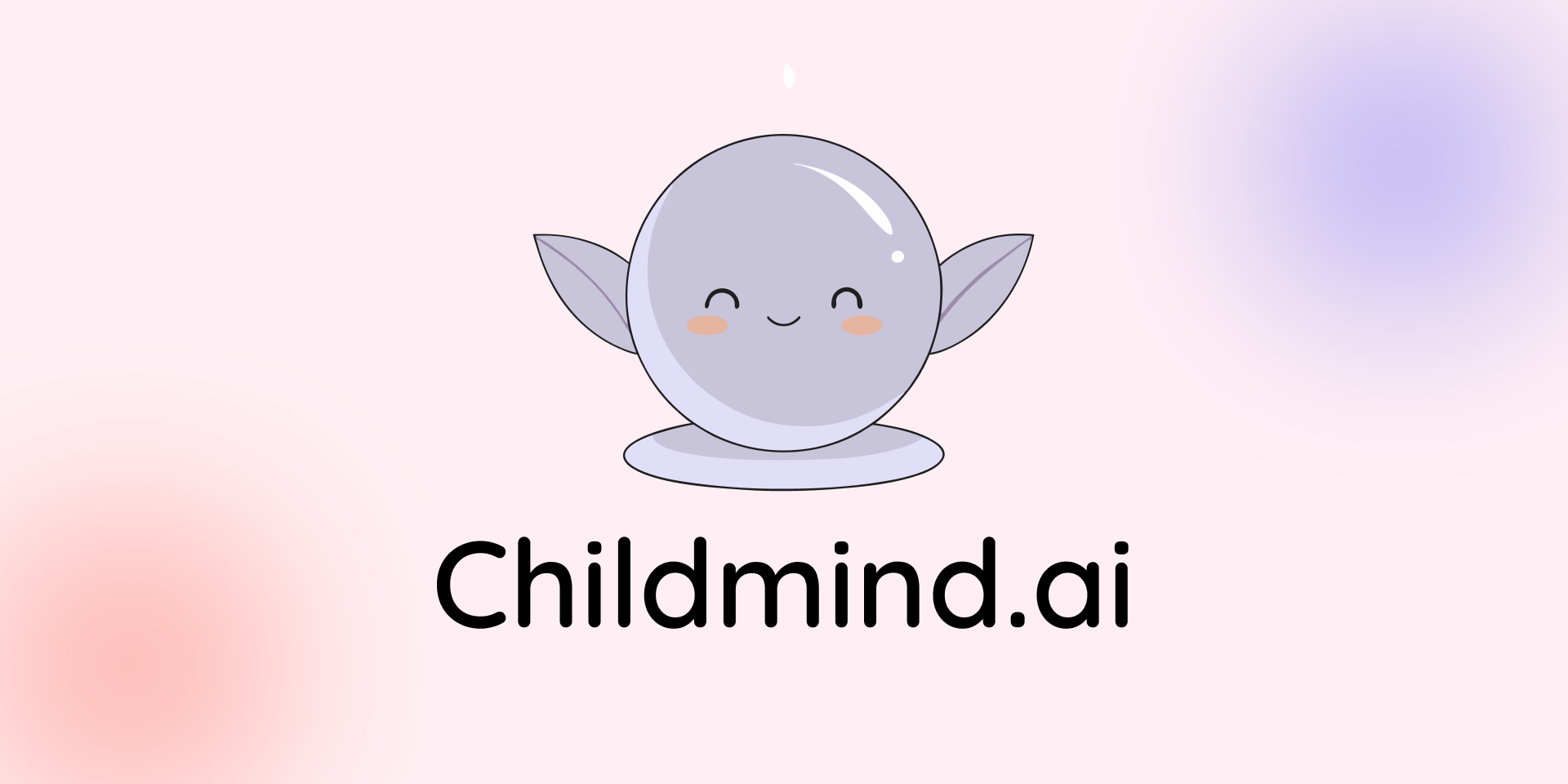 ChildMind AI: Be a mindful parent - Product Hunt launch logo and brand identity