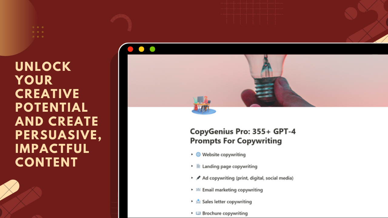 Copygenius: GPT-4 Proprompts - Scatena i tuoi superpoteri di copywriting media 3