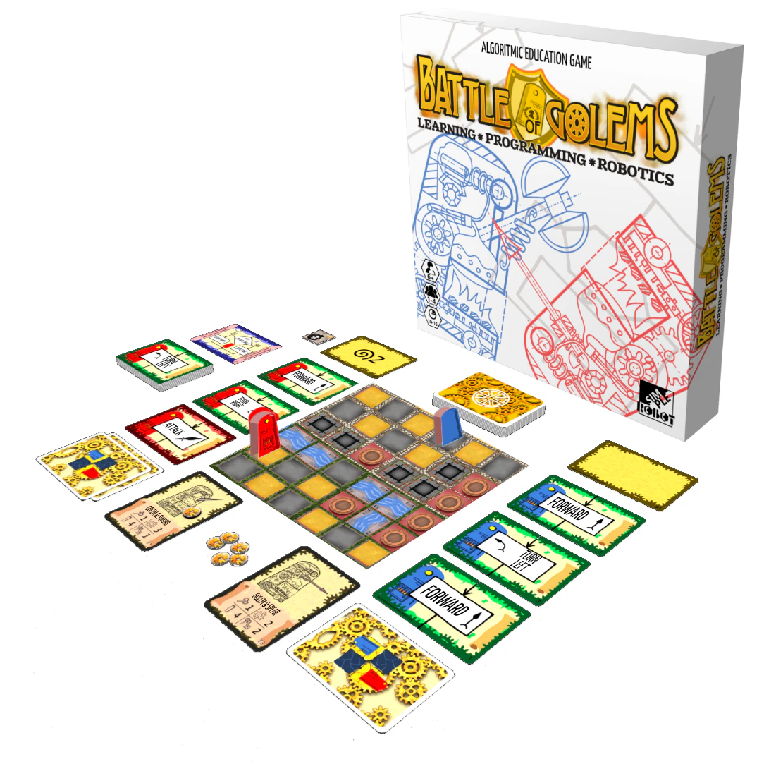 Battle of Golems. Learning. Programming. Robotics.