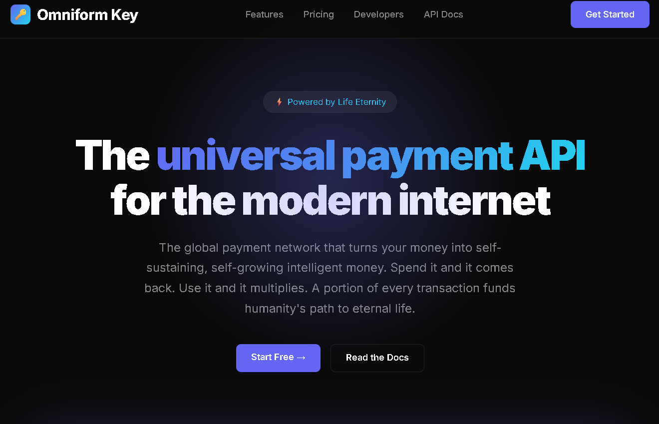 Life Eternity  Global Payment Automatice gallery image
