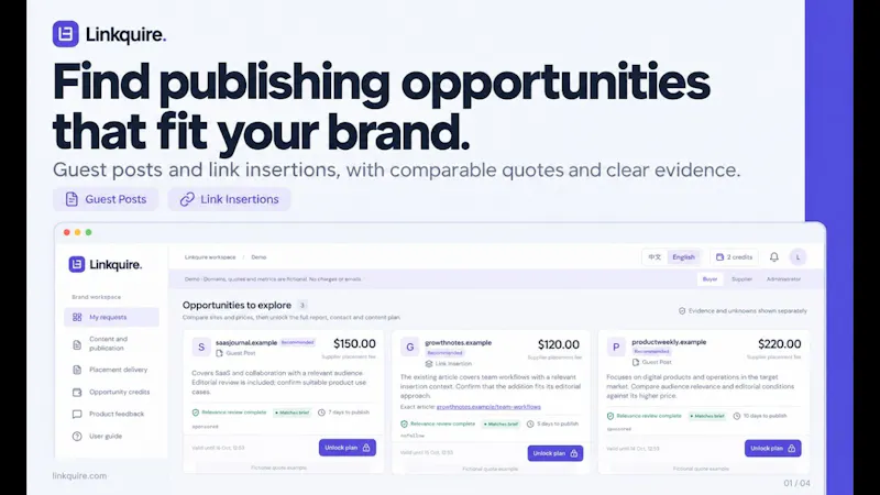 Linkquire screenshot 1 (video preview)