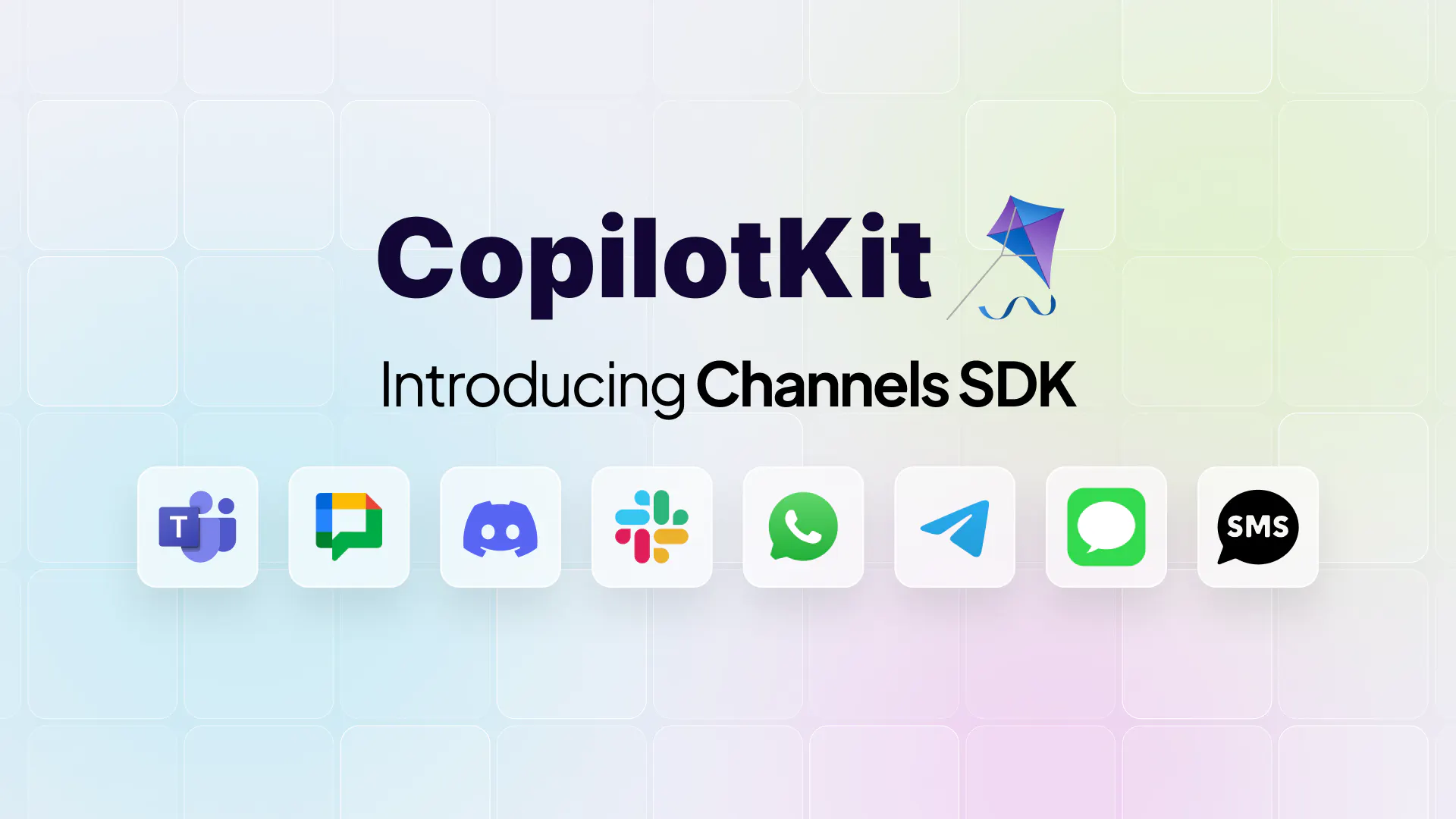 CopilotKit Channels SDK gallery image