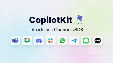 CopilotKit Channels SDK gallery image