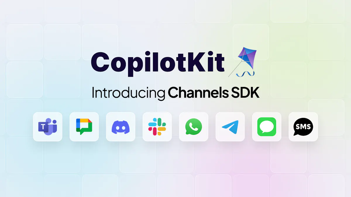 CopilotKit Channels SDK