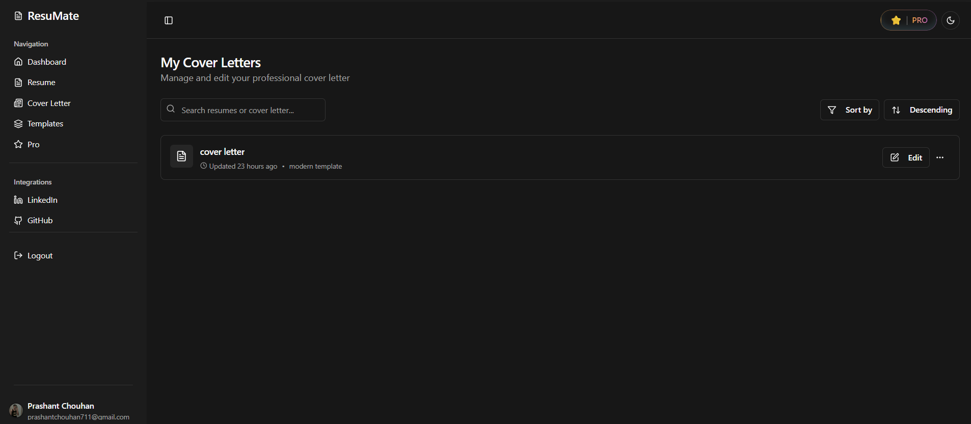 Resumate gallery image