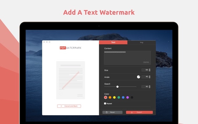 PDF Watermark for macOS gallery image