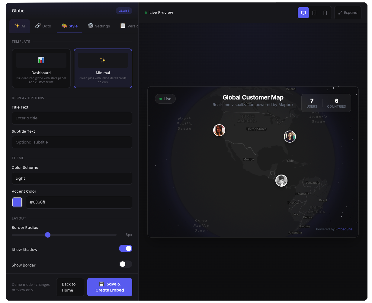 EmbedSite gallery image
