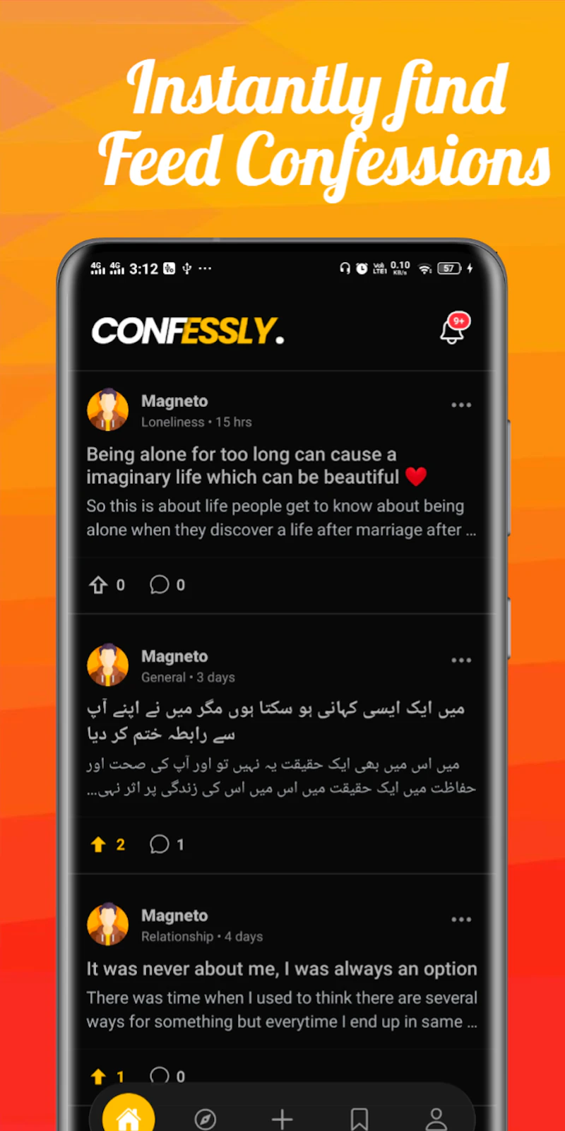 Confessly screenshot 2