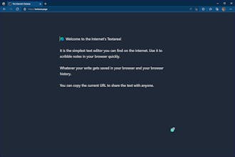 The Internet's Textarea gallery image