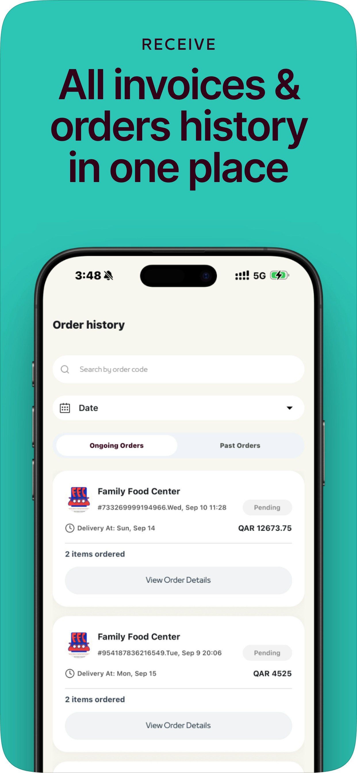 Média Wady An Uber Eats conçu pour les fournitures B2B - Nous permettons aux restaurants de commander des ingrédients en 3 clics 5
