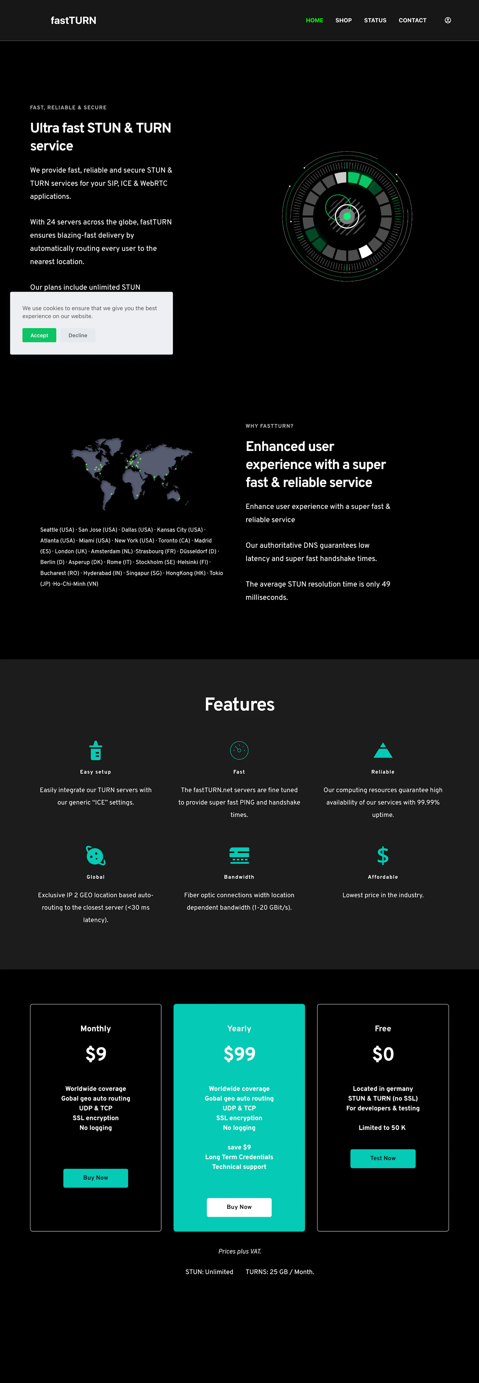fastTURN.net screenshot 1