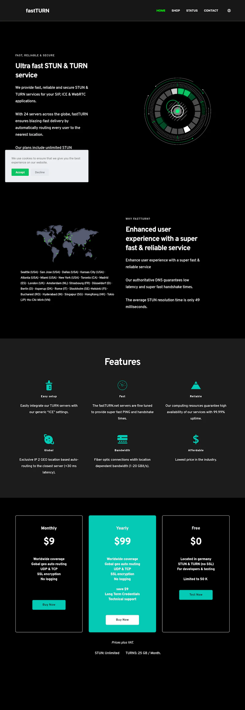 fastTURN.net screenshot 1