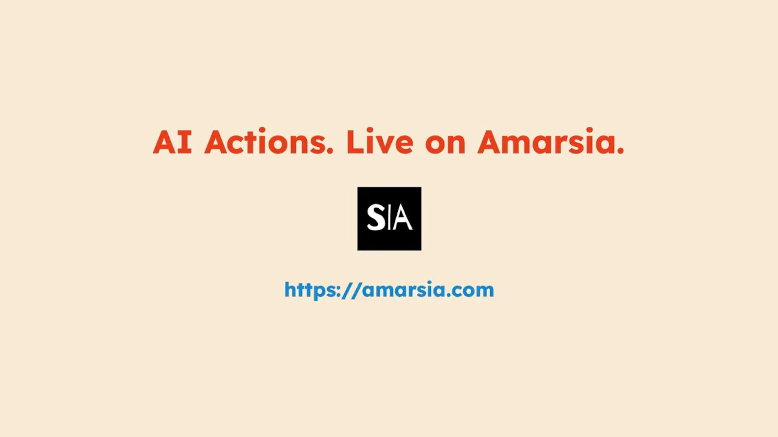AI Actions screenshot 1 (video preview)
