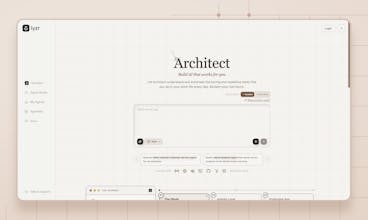 Architect by Lyzr gallery image